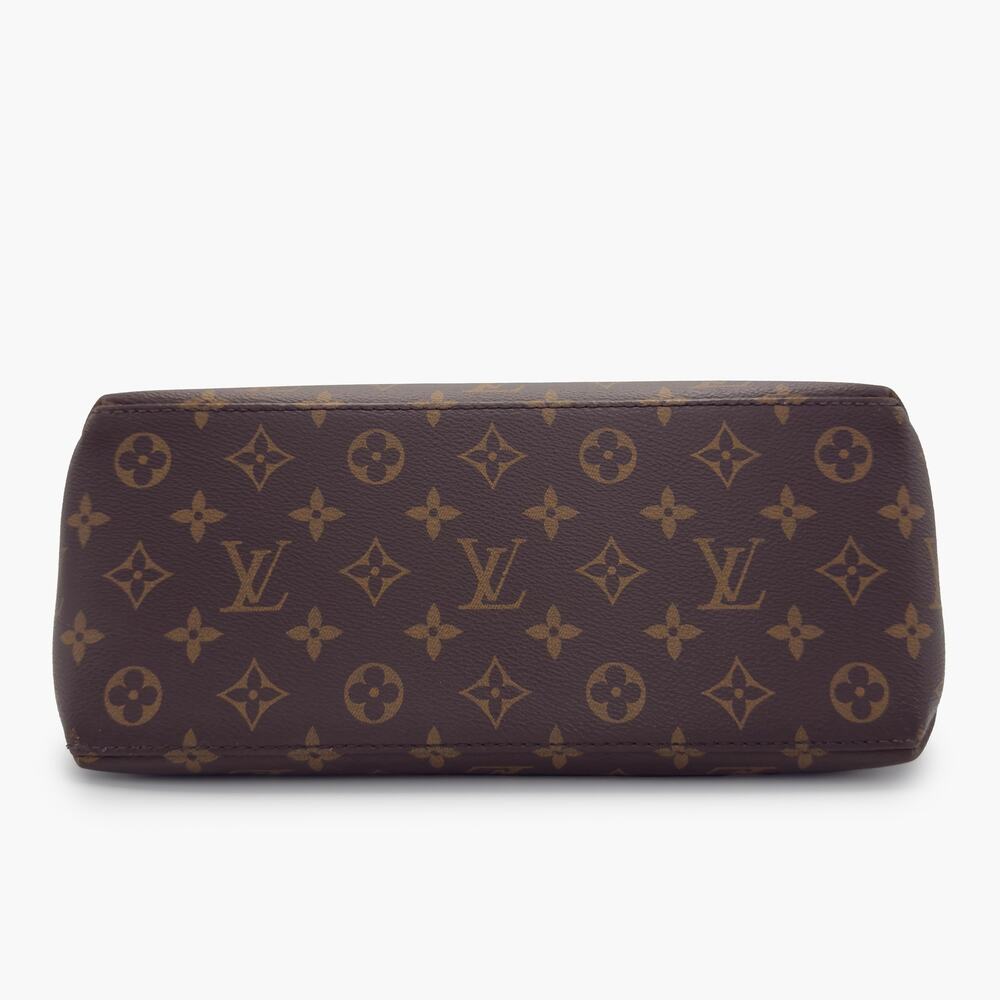 LOUIS VUITTON Petite Palais PM Monogram Canvas Shoulder Bag (Brown | M45900) - Picture 5 of 15